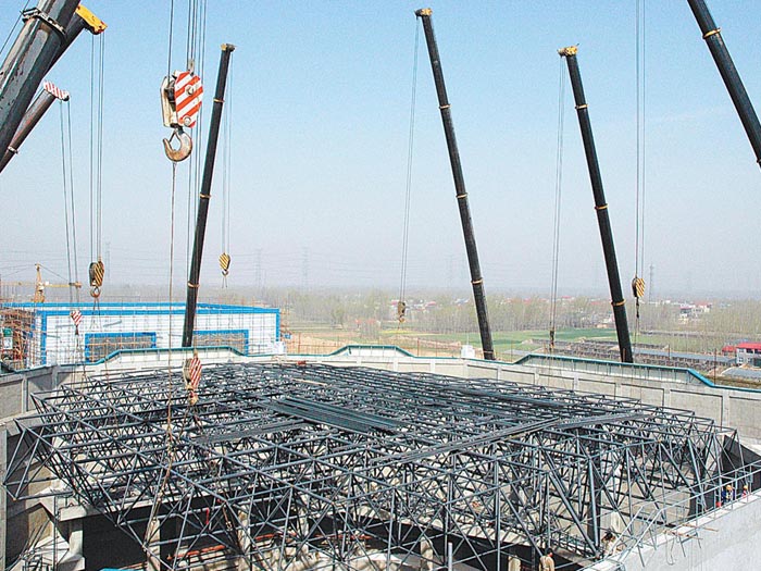 巩义网架高空滑移法