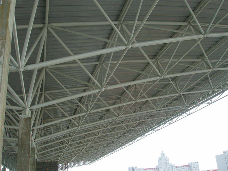 巩义学院体育场网架工程